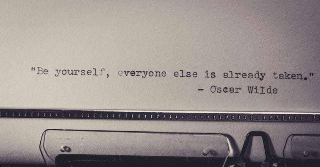 being authentic helps build personal brand