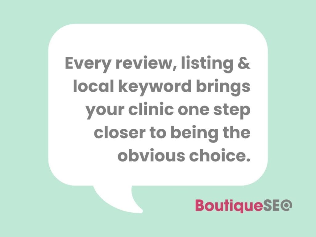 local search healthcare marketing