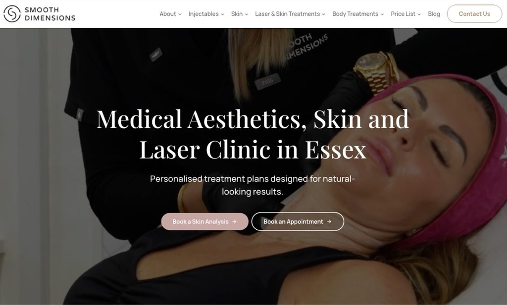 smooth dimensions essex home page